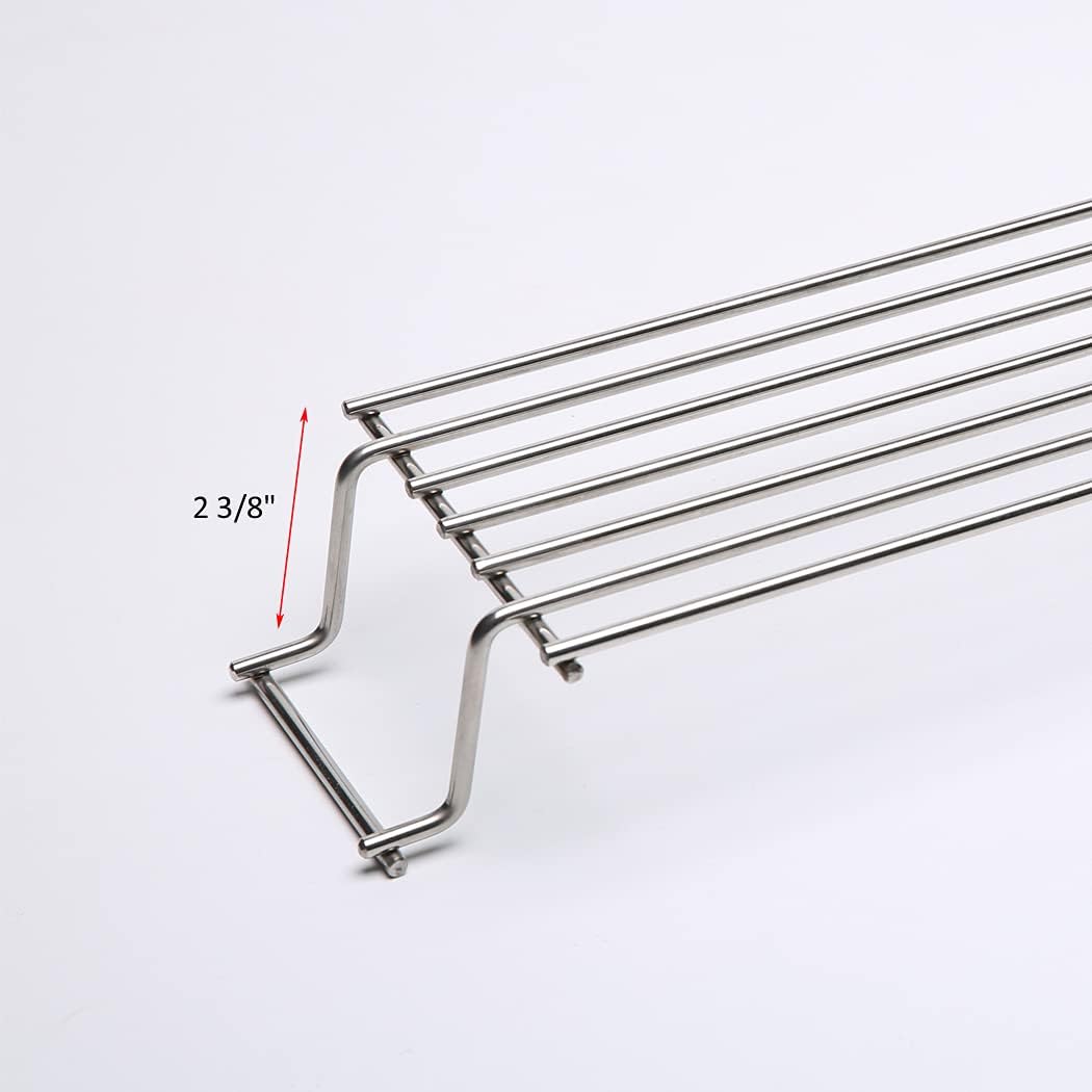 YIHAM KW426 Grill Warming Rack for Weber Spirit 200 Series (Years 2009-2012) with Side Control Spirit E-210, S-210, E-220, S-220 Gas Grills, 23 3/4 inch Warming Grate Weber 91288, 304 Stainless Steel : Garden & Outdoor