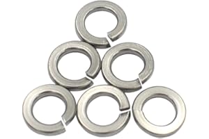 DGOL 300 pcs #10 304 Stainless Steel Spring Lock Washers, Split Lock Rings