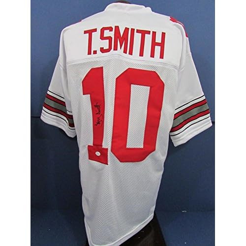 troy smith autographed jersey