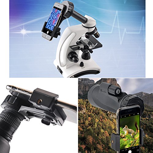 DoubleSun Spotting Scope Cellphone Mount-Design for Binocular Monocular Telescope and Spotting Scope