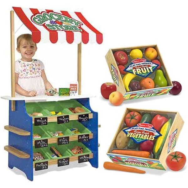 amazon melissa and doug grocery store