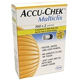 ACCU-CHEK Multiclix Lancets, 102-Count Boxes (Pack of 2)