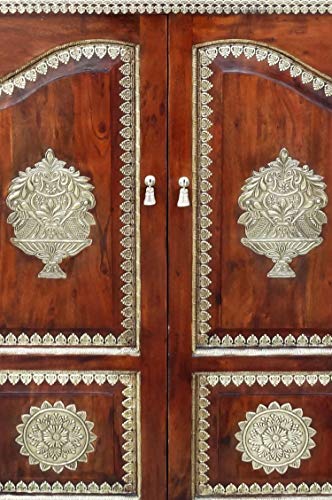 Orientalischer Hausbar Bartheke aufklappbar aus Massivholz Javana 170cm Groß | Theke Bar Tresen Deko orientalisch… – Bild 4