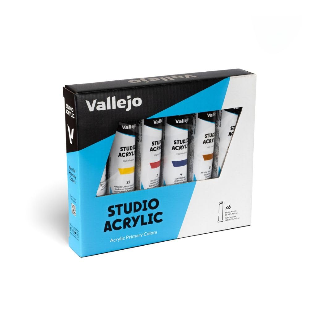Vallejo Acrylic Studio 21999 Intro Set (6x58ml)