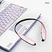 Bluetooth Retractable Headphones,Neckband Earbuds Wireless Bluetooth Headset Hand-Free Sports in-Ear Noise Cancelling Earphone for Samsung, iPhone 8/X/Plus and Other Bluetooth Devices