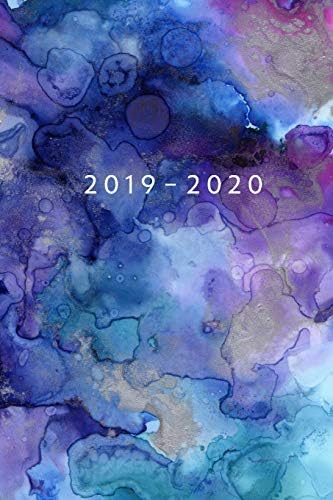 2019 - 2020: Weekly Planner Starting July 2019 - Dec 2020 | 6 x 9 Dated Agenda | Appointment Calendar | 18 Month Organizer Book | Soft-Cover Watercolor Paperback – Organizer, May 30, 2019