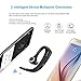 [New] Bluetooth Headset, 4.1 Wireless Bluetooth Earpiece Handy Car Earphone with Mute Switch Hands Free Headphones with Microphone In Ear Earbuds for Office/Sport/Drive for iPhone Android by Samnyte
