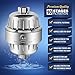 Luxury Filtered Shower Head Set (Metal) Cartridge Vitamin C + Multi-Stage Shower Water Filter - Universal Shower System - Helps Dry Skin & Hair Loss - Removes Chlorine & Sediments