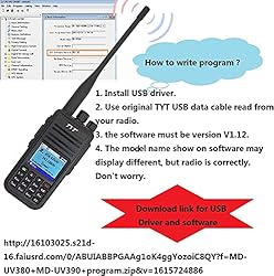 TYT MD-UV380 MD-380 Dual Band DMR Digital Radio