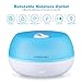 Homasy 800ml Ultrasonic Humidifier, Cool Mist Humidifier with Auto Shut off Function, One Touch Button Control for Office Home Bedroom Yoga Spa