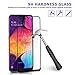 Ferilinso [2 Pack] Screen Protector for Samsung Galaxy A50, A50S, A30S, M30S, [Full Glue] [Full Cover] Screen Protector Tempered Glass Friendly Protective Film (Black)