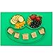Baby Frog Placemat - Silicone Washable Toddler Placemat - No More Splatter Platter (Green)