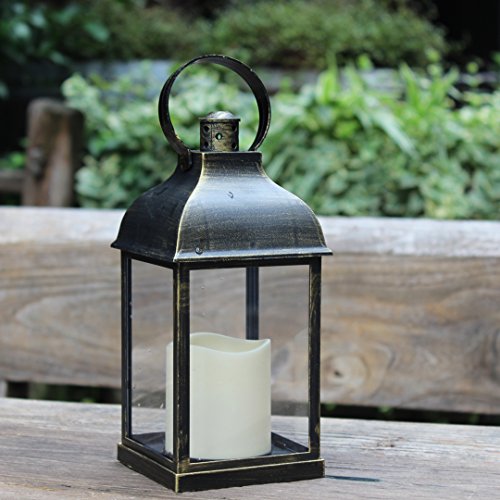 WRalwaysLX Decorative Lanterns with Timer Candle Light Flameless
