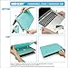 IBENZER Compatible with Old Version MacBook Air 13 Inch Case (2010-2017 Release). Models: A1466 / A1369, Plastic Hard Shell Case with Keyboard Cover for Mac Air 13, Navy Blue, A13NVBL+1