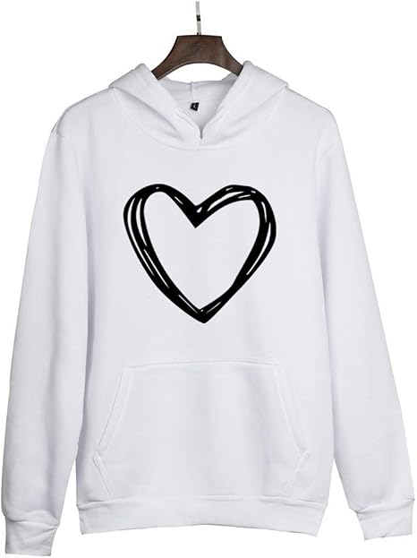 Sudadera Con Capucha De Terciopelo | Talla Grande Y Manga Larga | Invierno 2025 Moda E-Girl