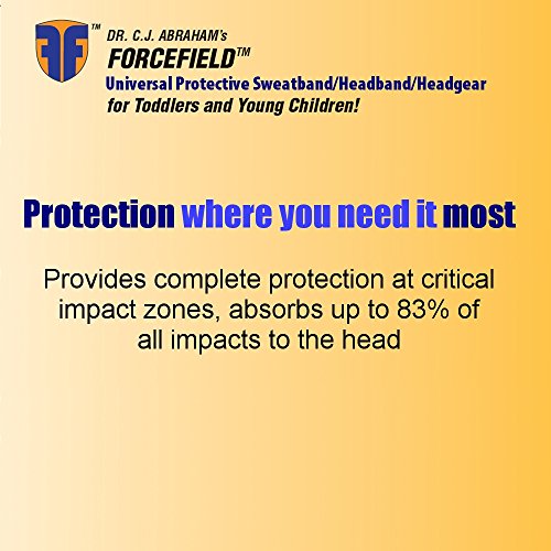 Toddler Safety Fall Protection Sweatband by Forcefield - Soft Helmet Head Gear Alternative - This is The one Children wear - Impact Certified Strong Protective Safety Reduces Impact up to 83% (Pink)