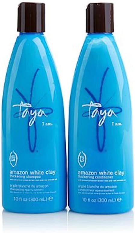 Taya Amazon White Clay Thickening Shampoo And Conditioner Duo By N