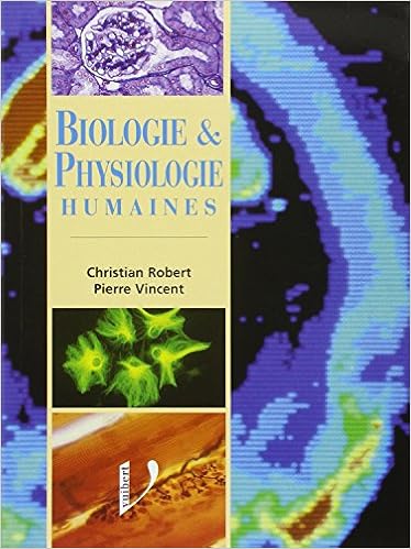 Amazon Fr Biologie Et Physiologie Humaines Manuel De Formation Initiale Robert Christian Vincent Pierre Livres