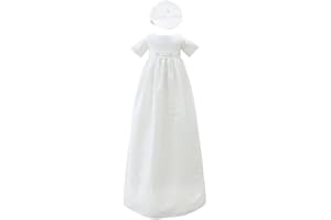 Glamulice Baby Boy Baptism Christening Gown Clothes Long Baptism Blessing Dress