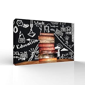 Canvas Wall Art for Living Room,Bedroom Home Artwork Paintings Back to School Ready to Hang - 12x18 inches