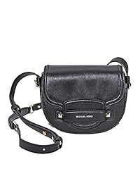 Michael Kors Cary - Sillín pequeño, color negro