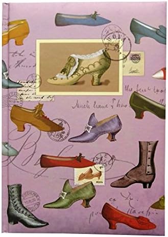 A5 Casebound Notebook - Shoes Design – 120 Pages – Ruled - Size 8.3 x 5.8