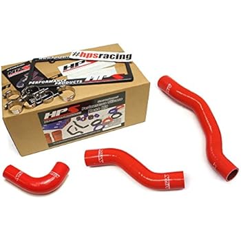 HPS 57-1477-RED Red Silicone Radiator Hose Kit Coolant