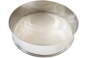 INTSUPERMAI Vibrate Sieve Machine Mesh Screen Stainless Steel Round Screen Vibrating Screen Electric Powder Shaker Replacemen