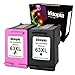 Inktopia Remanufactured Ink Cartridge Replacement for HP 63XL 63 XL Black and Color use with HP Officejet 5255 5258 3830 3833 4650 Envy 4520 4516 DeskJet 1112 2132 3633 3634 Printer