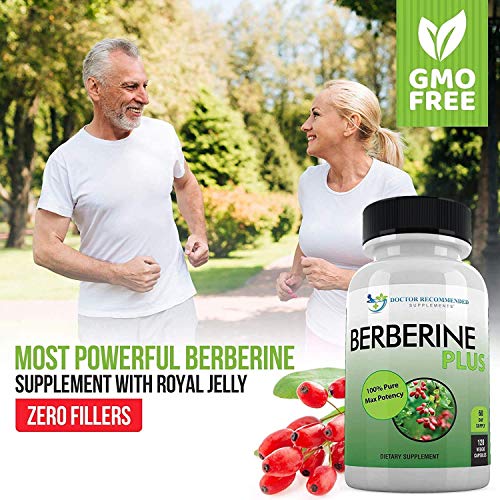 DOCTOR SUPPLEMENTS Berberine Plus 1200mg Per Serving 120