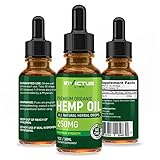 Premium Hemp Oil - 250mg of Hemp Extract per bottle Helps Relieve Chronic Pain, Improves Sleep, Mood, Brain Function, Skin and Hair - Utilizing liquid hemp with better overall Absorption