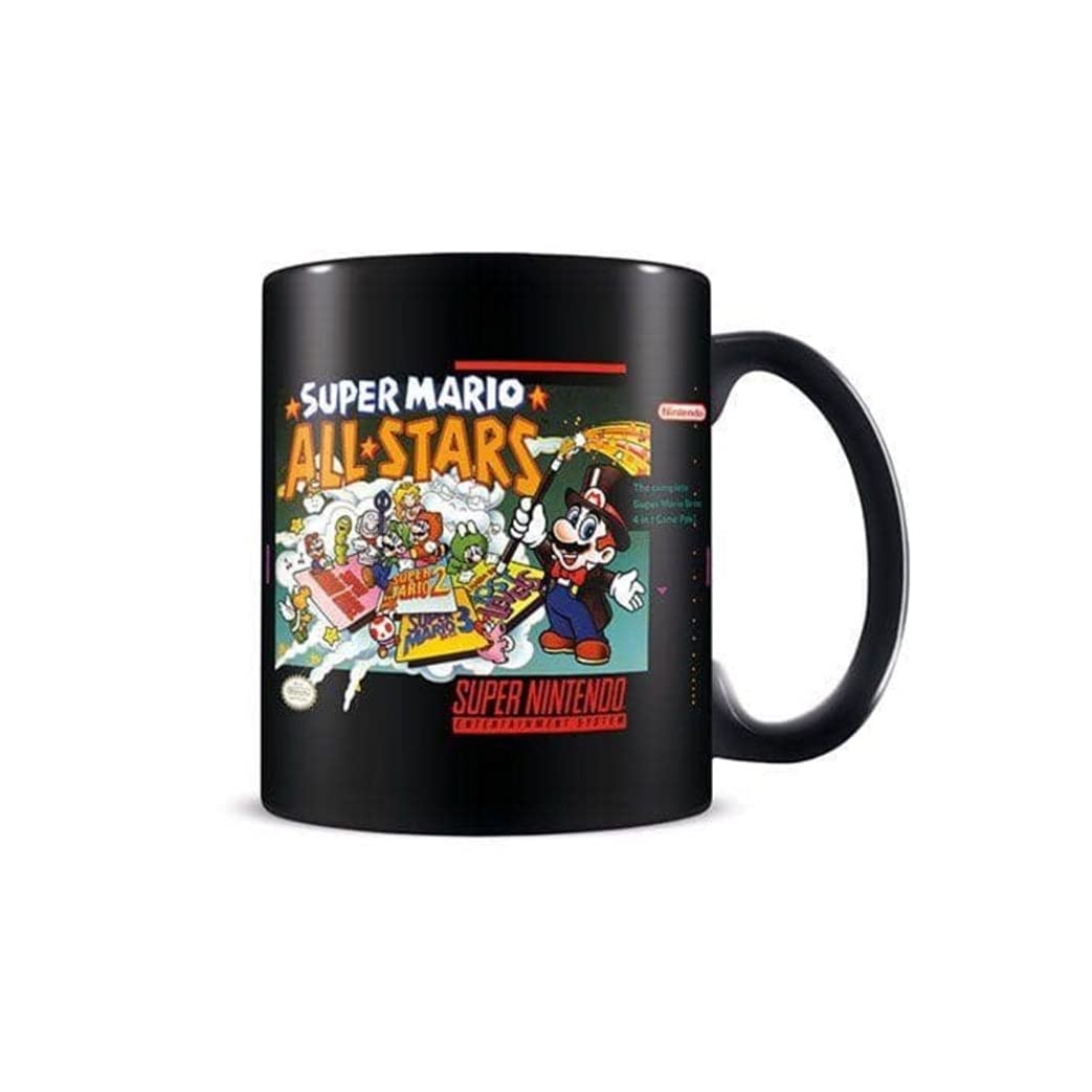 Nintendo Super Mario Allstars Mug 315 ml Ceramic Black