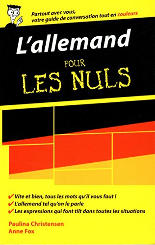 L' allemand pour les nuls