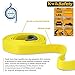KwikSafety 1”x4’ Web Sling | 3200lbs Working Load Limit | Certified 2 Ply Eye-Eye Strap | Tie Down Cargo Lifting Rigging Crane Loading Hoisting Recovery Rope Towing Moving Equipment Webbing