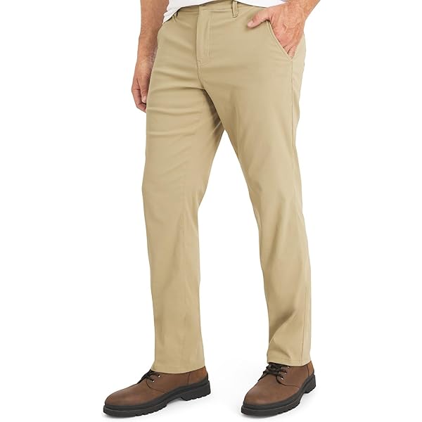 Johnston & Murphy Men's XC 4 Five Pocket Perfomance Pants, Khaki