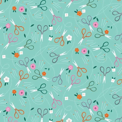 Dashwood Fat Quarter Stitch - Scissors