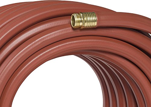 Swan Products Element ELCF34100 Lead-Free, Drinking Water Safe Contractor Farm Hose 100ft, 3/4" diameter, Red