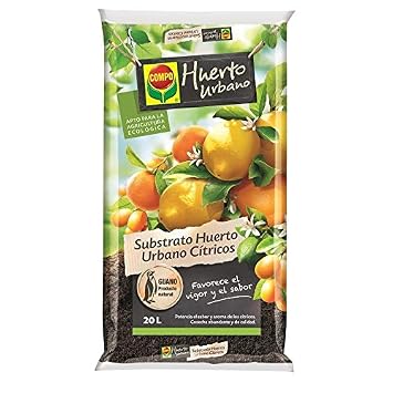 Sustrato Huerto urbano Cítricos ecológico 20 L: Amazon.es: Jardín
