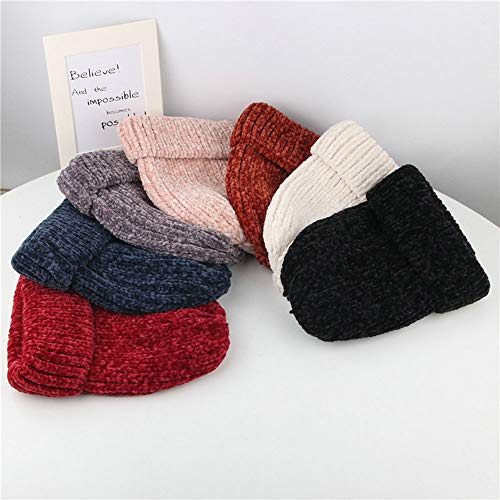 Gbell Toddler Winter Crochet Beanies Baby Girls Boys Soft Knitted Hat Cap for Kids,Assorted Solid Colors