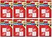 Scotch Removable Mounting Squares , 1 In x 1 In, 16 Squares (Pack of 8)