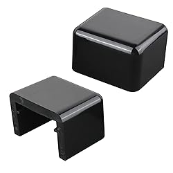 Hood Rest Bumper Bushing Channel Slide on 2 Pack