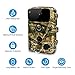 LETSCOM 14MP Trail Game Camera 0.4S Trigger Speed,HD Wildlife Scouting Cam 42 No-Glow IR LEDs, 120° Detection Angle for Hunting and Outdoor Surveillance Yellow
