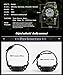FANMIS Men's Digital 50M Waterproof Electronic Sport Watch Rubber Band Army Military 24H Time LED Light 164FT Water Resistant Calendar Date Day Watches (Army Green)