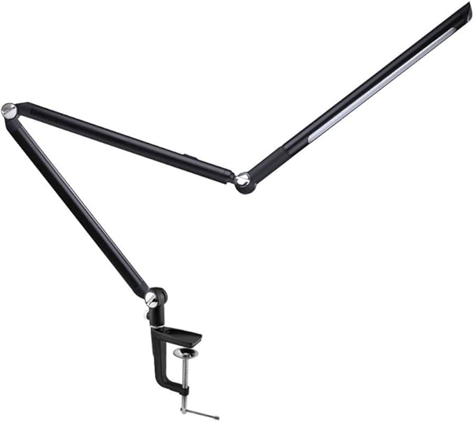 metal architect swing arm led desk lamp
