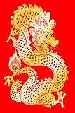 2019 Daily Planner Dragon Red Gold Chinese Zodiac 384 Pages: (Notebook, Diary, Blank Book) (2019 Pla by
