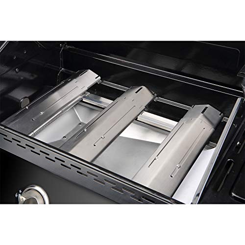 Unicook Grill Heat Plate 4 Pack, Heavy Duty Stainless Steel Heat Shield