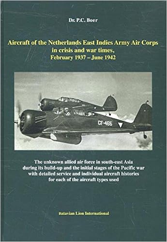 Aircraft Of The Netherlands East Indies Army Aircraft In Crisis And War Times February 1937 June 1942 Dutch Edition Boer P C 9789067076852 Amazon Com Books