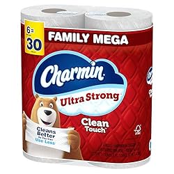 Charmin Ultra Strong Clean Touch Toilet Paper, 18
