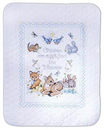 cross stitch baby quilt kits 