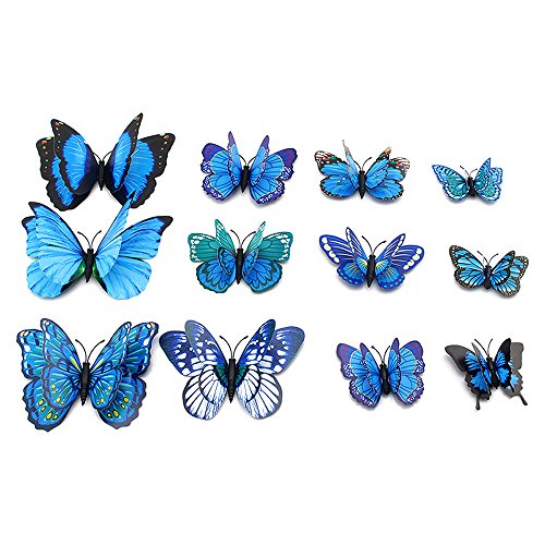 4 Topixdeals+Butterfly+Stickers+Removable+Sticker